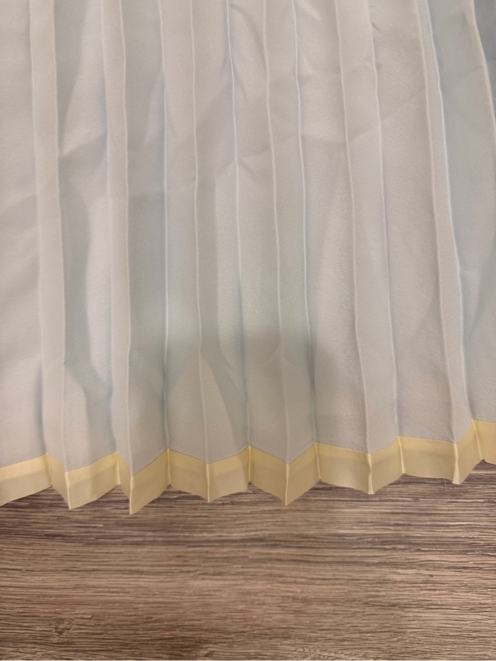 NWT Vince Pleated Midi Skirt in Light Blue with pockets Retails $448 Size XL - Picture 7 of 10